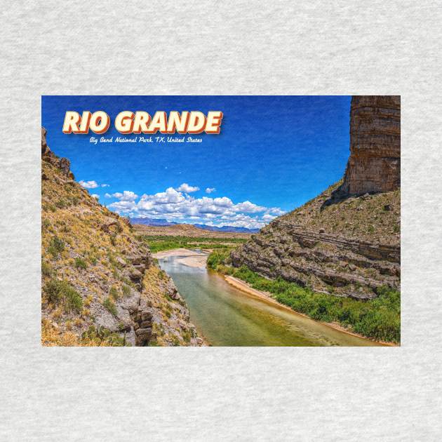 Rio Grande at Big Bend by Gestalt Imagery
